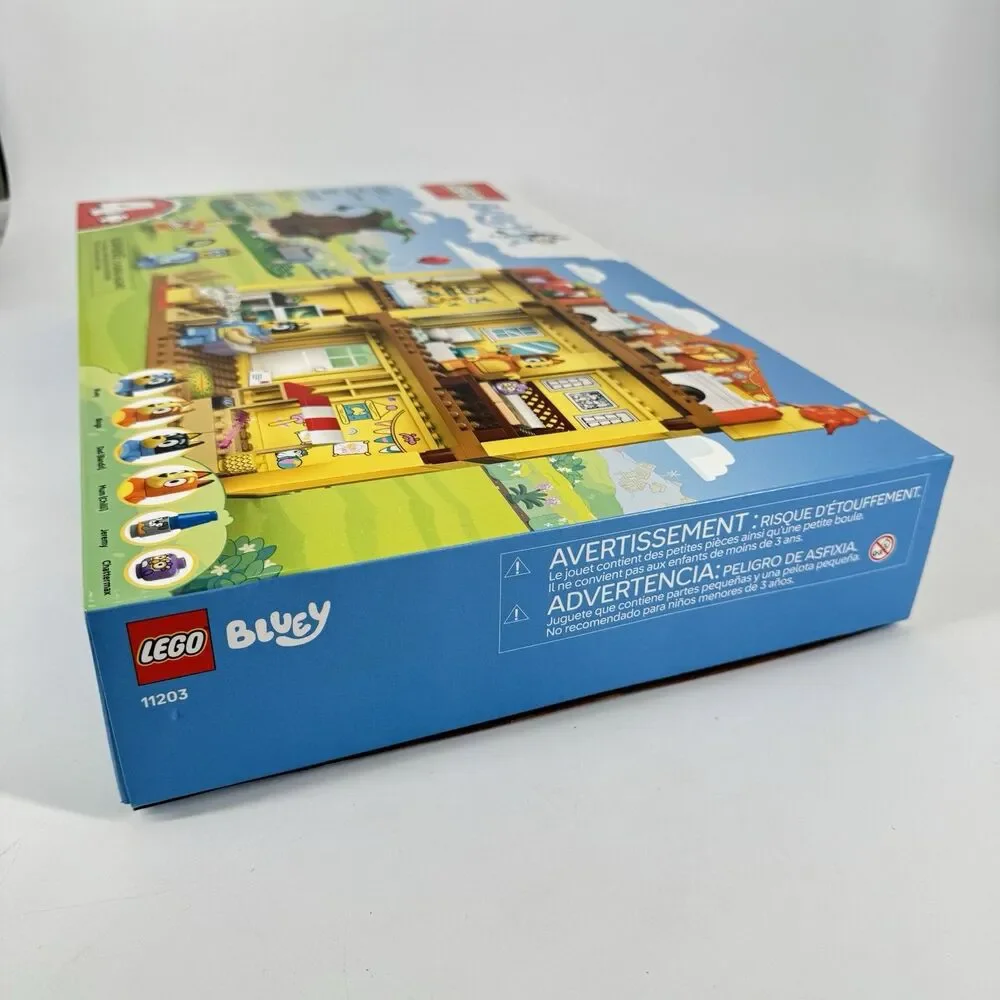 LEGO Bluey 11203 Bluey’s Family House 382 Pieces NEW Sealed